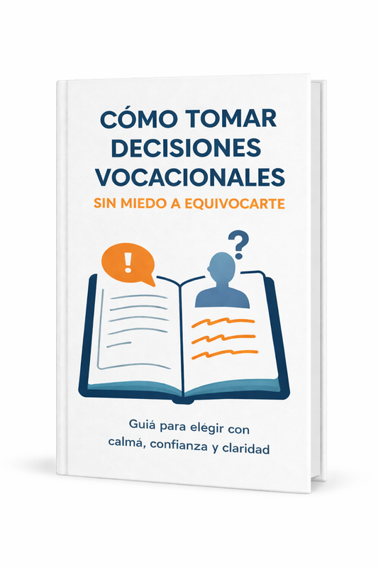Tomar decisiones vocacionales sin miedo a equivocarte